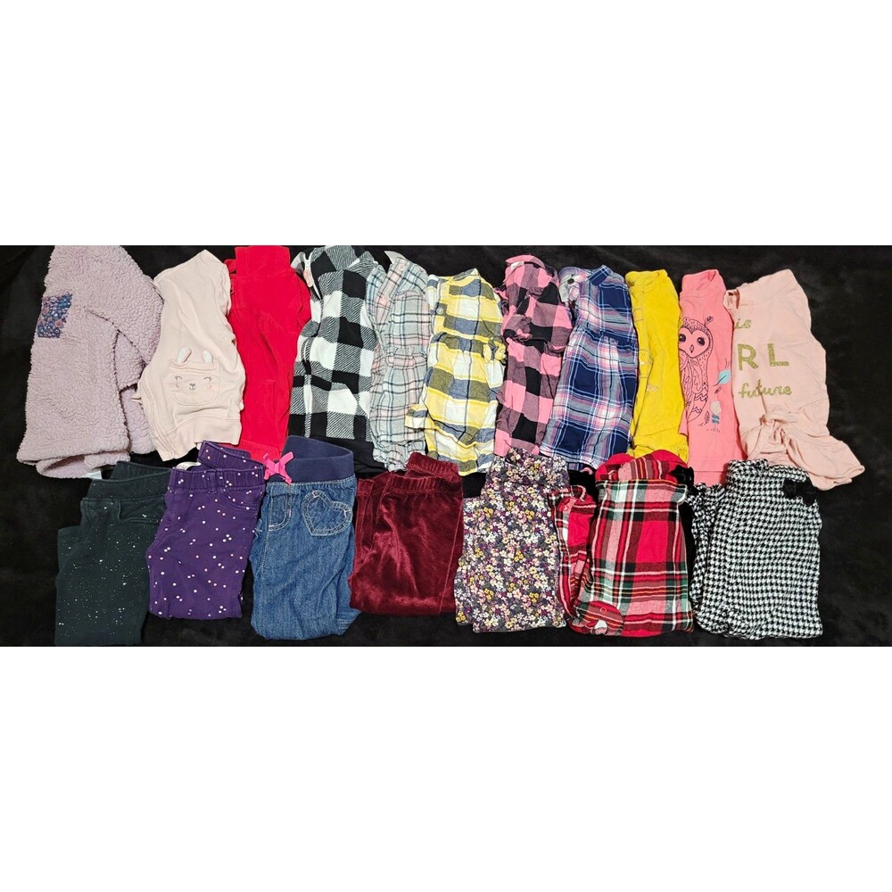 Baby Girl Size 18 Month Fall Winter Clothing Lot Bundle